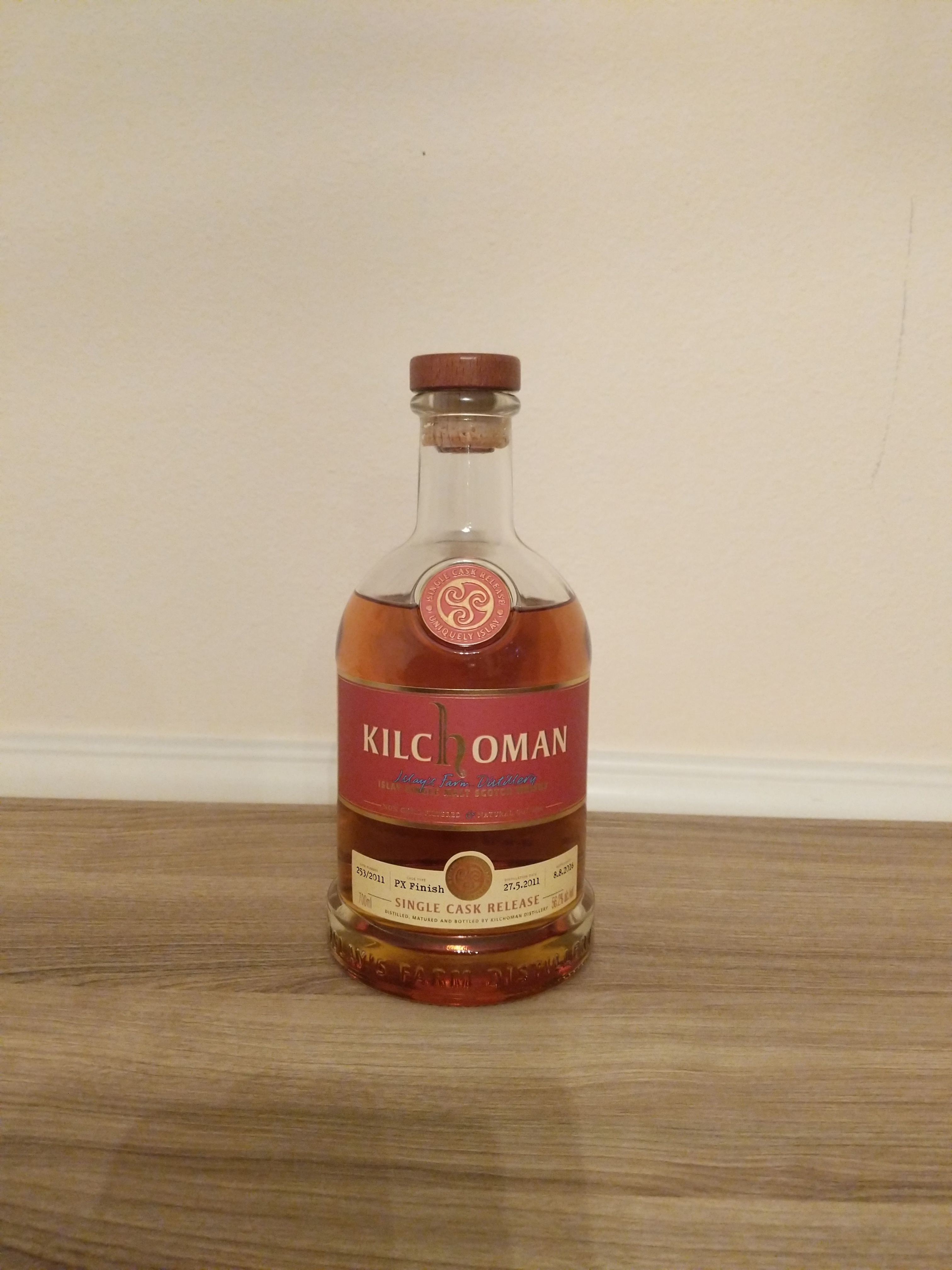 Kilchoman PX Finish Single Cask Release BC Exclusive