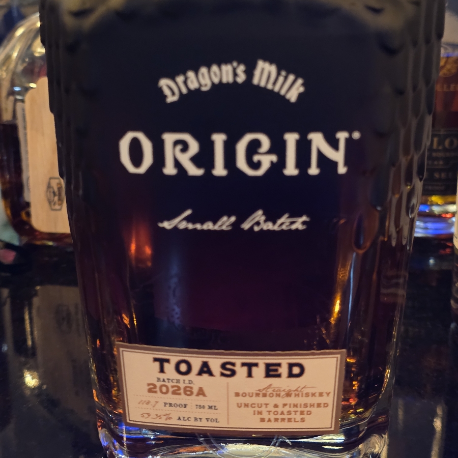 Dragon's Milk Origin Toasted Barrel Bourbon (2026A)