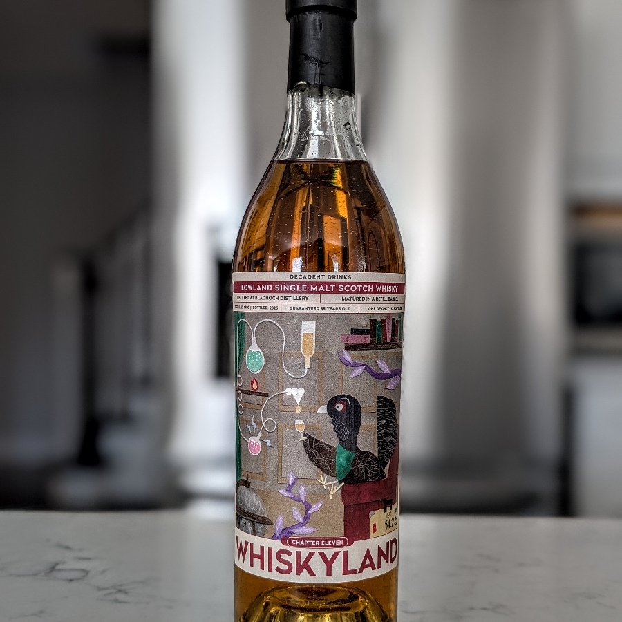 Whiskyland Bladnoch 1990 35 Year Single Malt Scotch Whisky