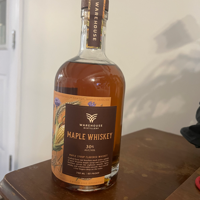 Warehouse Distillery Maple Whiskey