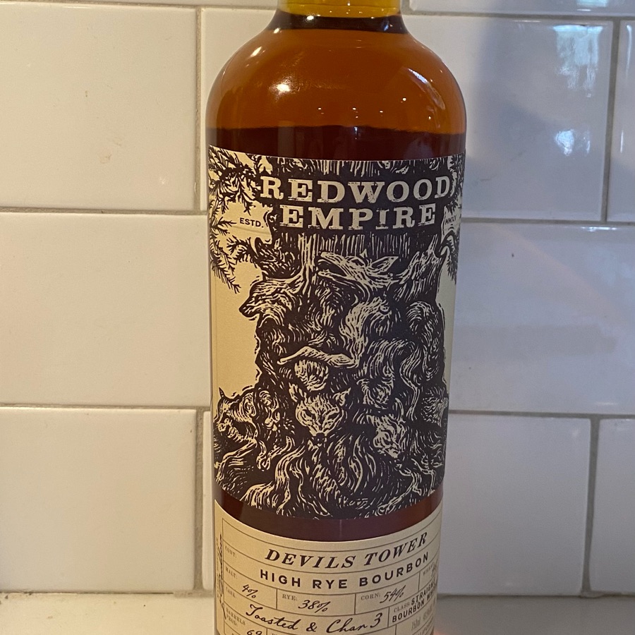 Redwood Empire Devils Tower High Rye Bourbon (Batch 3)