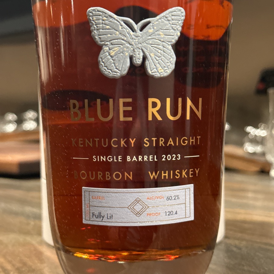Blue Run Fully Lit Single Barrel