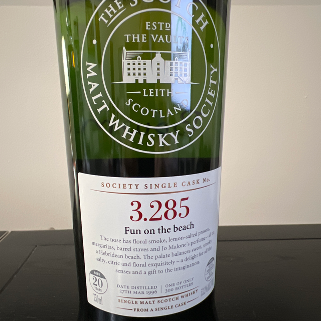 SMWS 3.285 - Fun on the Beach (Bowmore)
