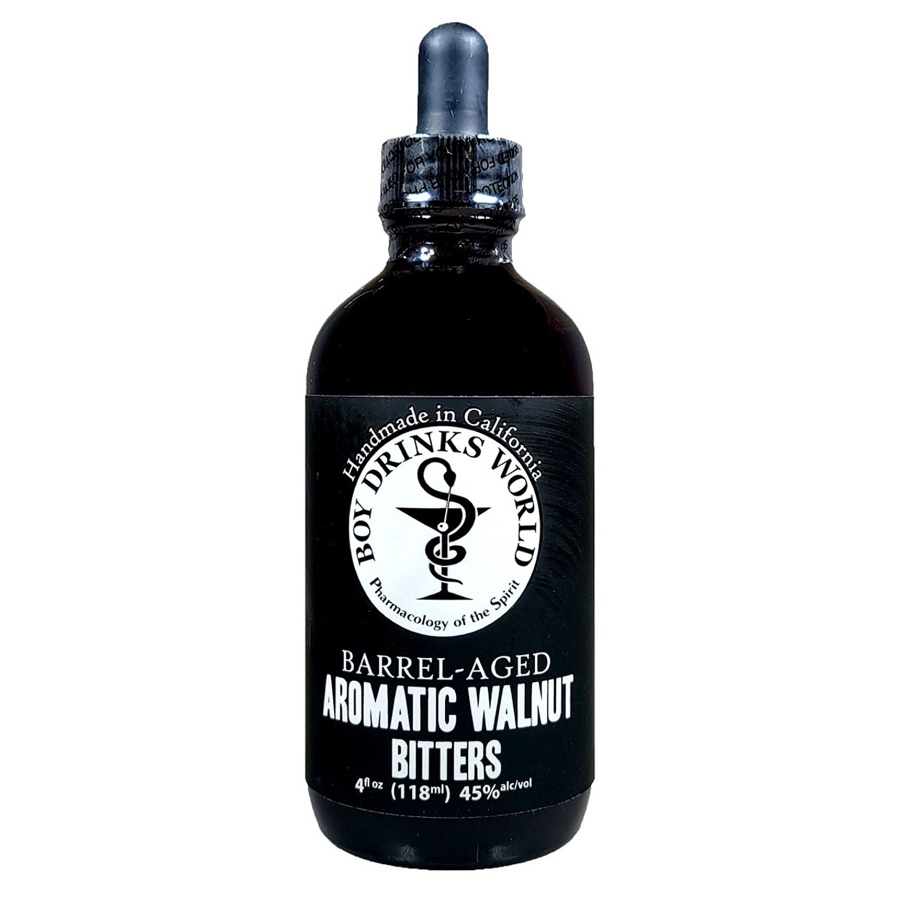 Boy Drinks World Barrel-Aged Aromatic Walnut Bitters