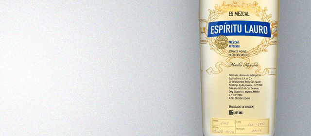 Espíritu Lauro Reposado Mezcal