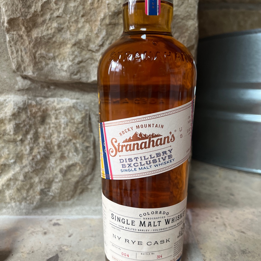 Stranahan's Distillery Exclusive NY Rye Cask