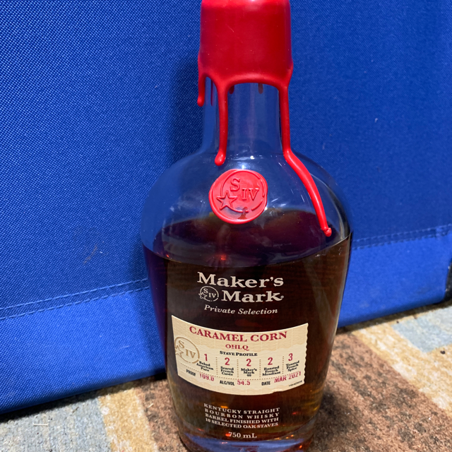 Makers Mark Caramel  Corn