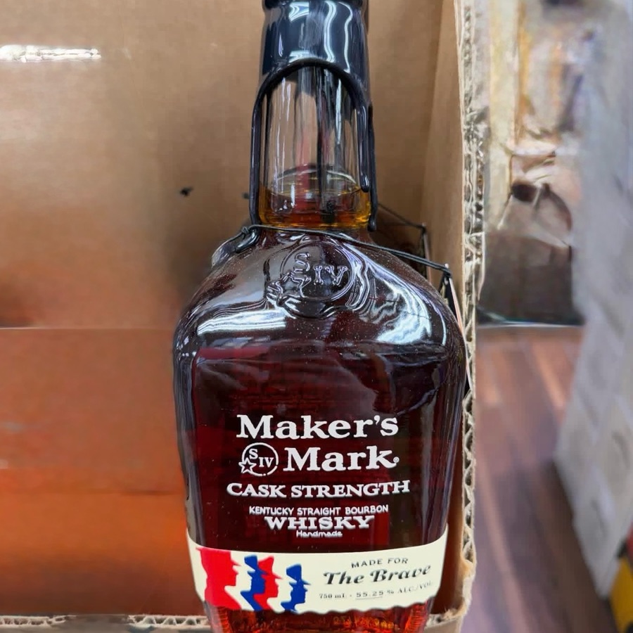 Maker's Mark Made for the Brave Cask Strength Kentucky Straight Bourbon Whiskey