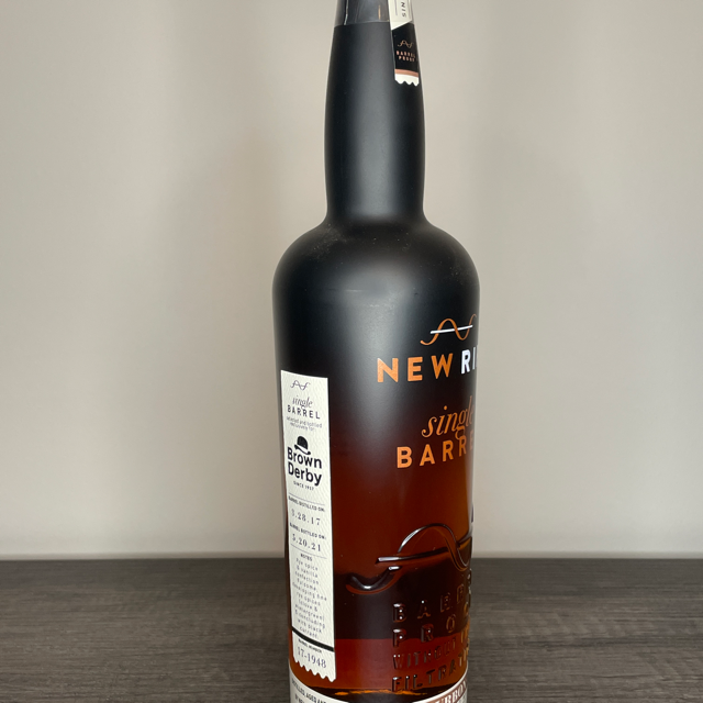 New Riff Single Barrel Barrel Proof Bourbon ( Brown Derby 5.20.21)
