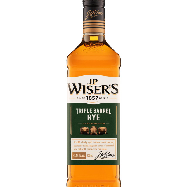 J.P. Wiser's Triple Barrel Rye Canadian Release