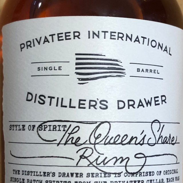 Privateer Distiller's Drawer The Queen's Share