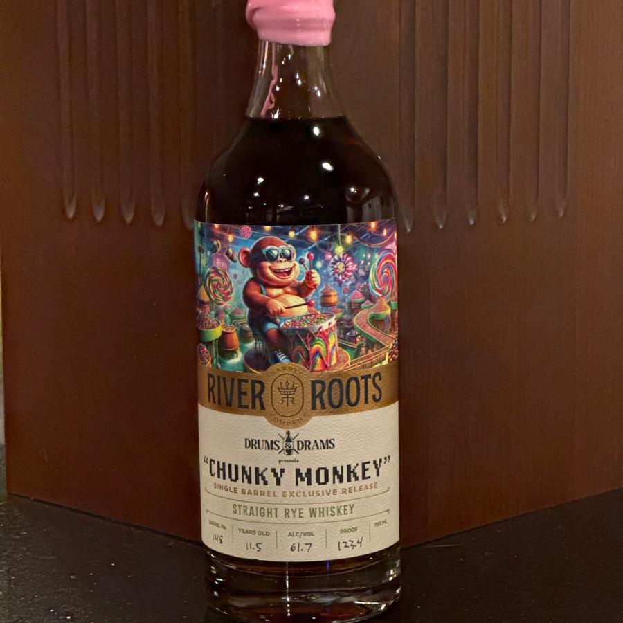 River Roots Straight Rye Drums & Drams "Chunky Monkey"