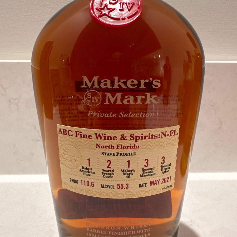 Maker's Mark Private Select (ABC Fine Wine & Spirits N-FL)