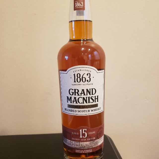 Grand Manish 15 year Sherry cask edition