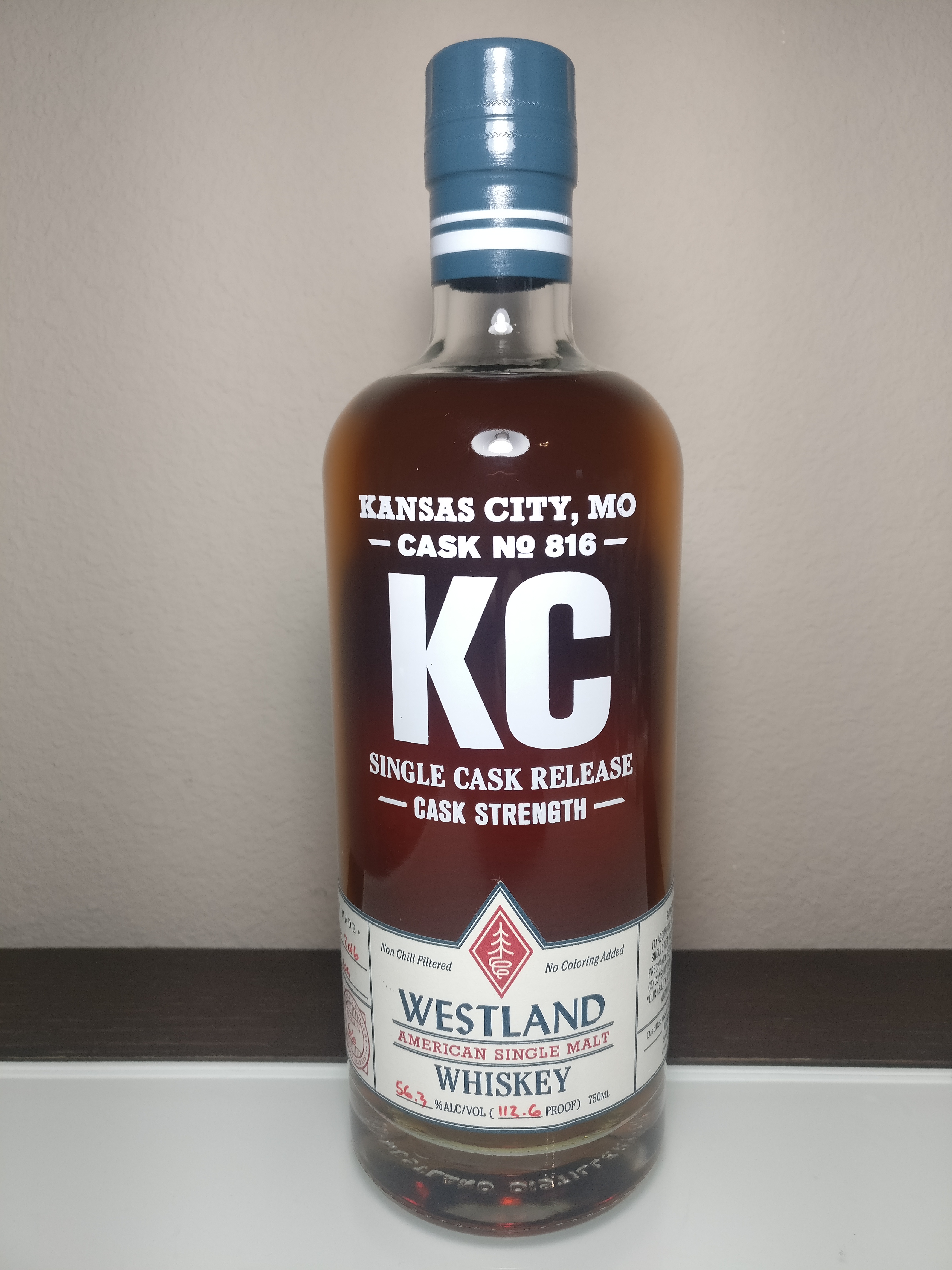 Westland Single Cask Release #816 KC