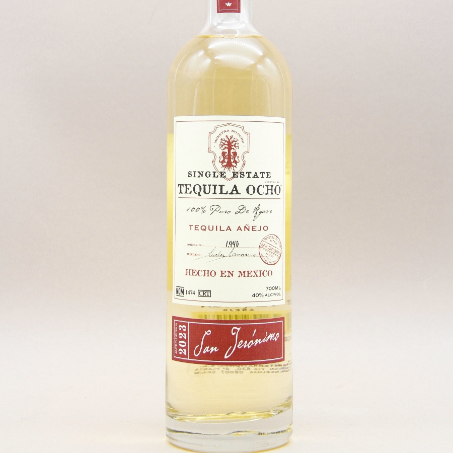 Tequila Ocho Añejo San Jerónimo 2023