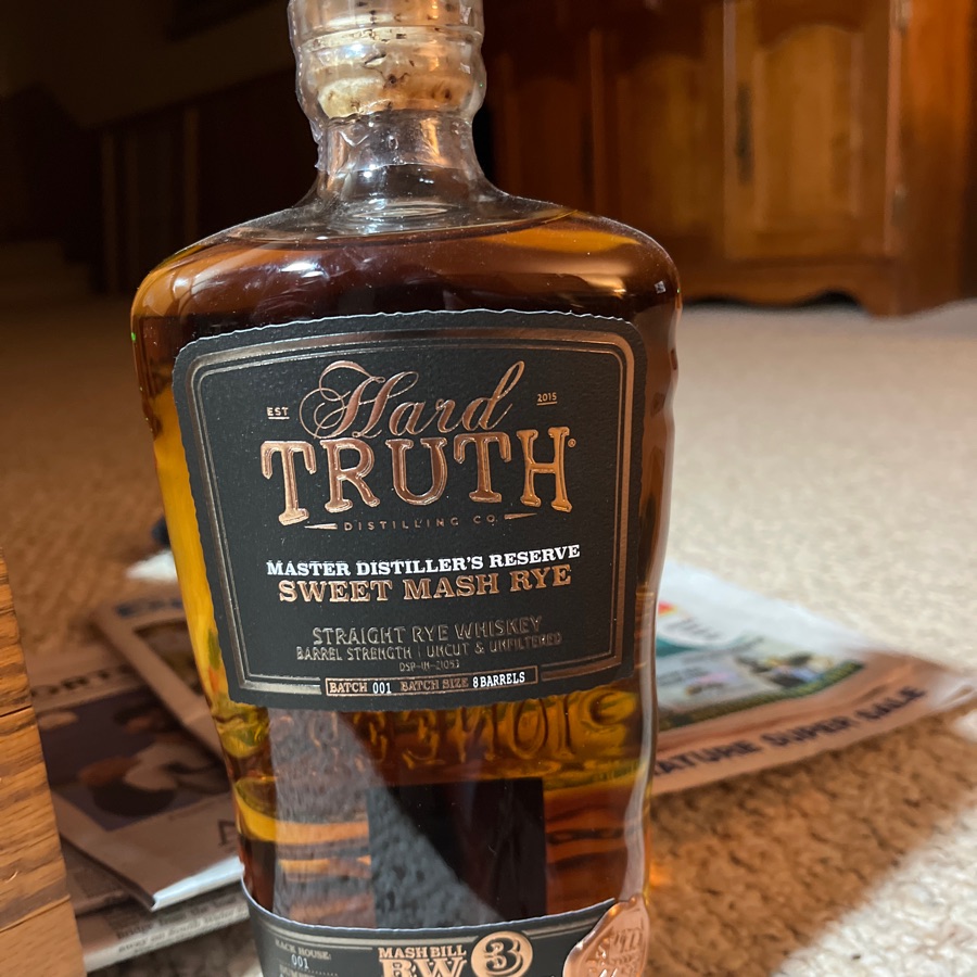 Hard Truth Master Distiller's Reserve Sweet Mash Rye Chocolate Malt (RW-3)