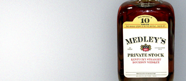 Medley's Private Stock 10 Year Bourbon