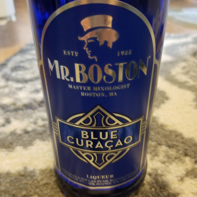 Mr. Boston Blue Curacao