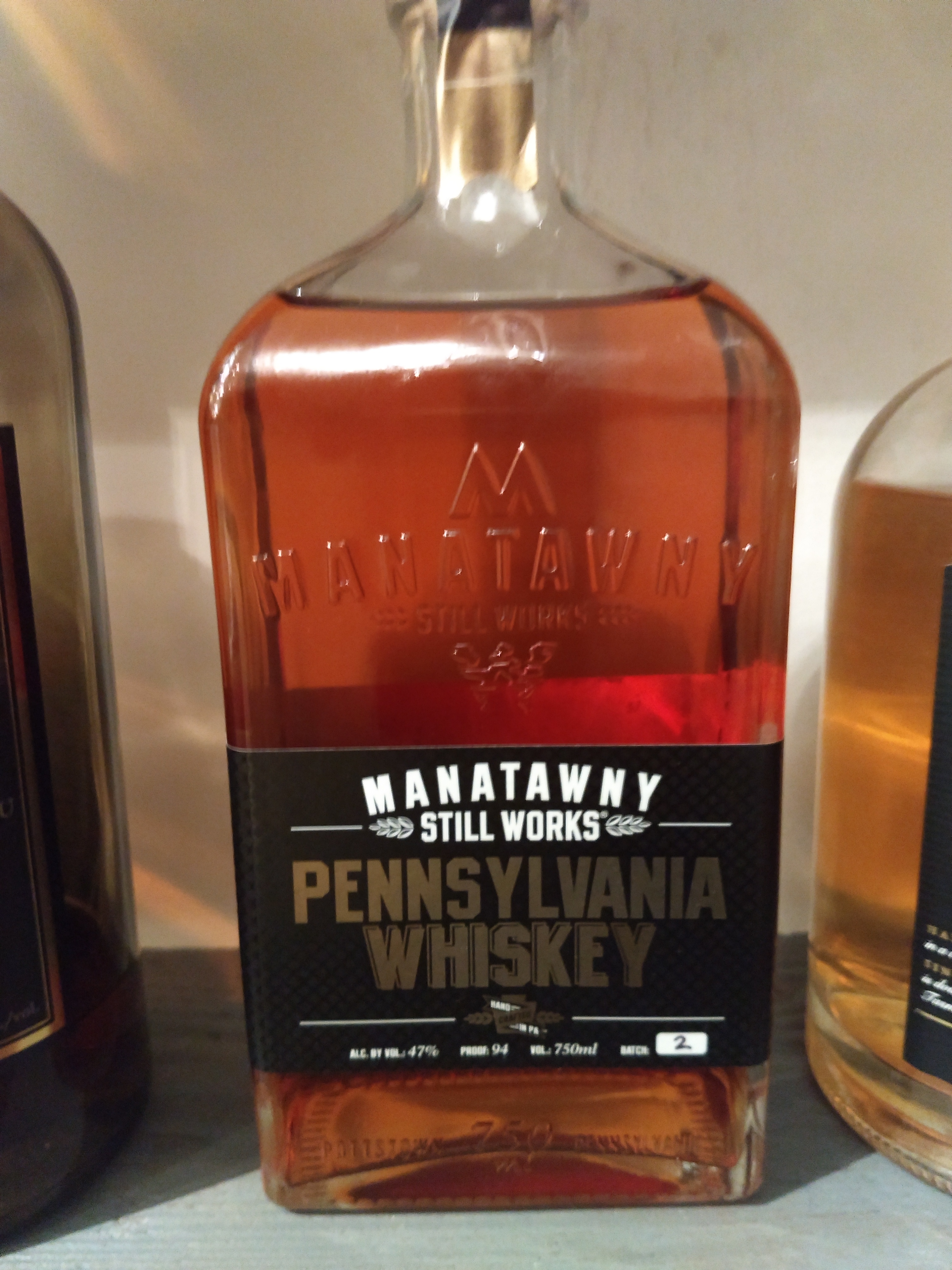 Manatawny Still Works Pennsylvania Whiskey