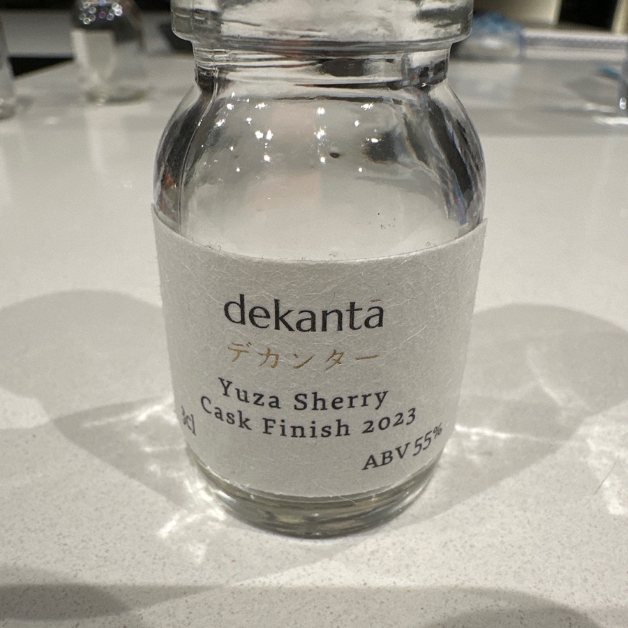 Yuza Sherry Cask Finish 2023