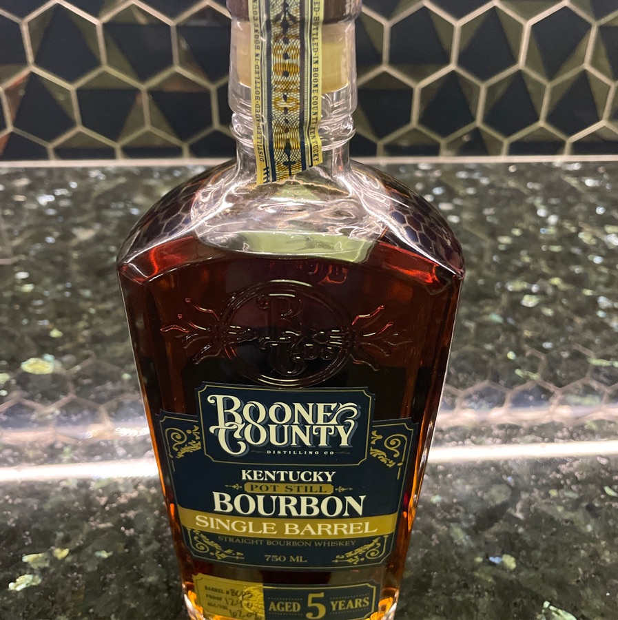 Boone County 5 Year Single Barrel Kentucky Pot Still Bourbon