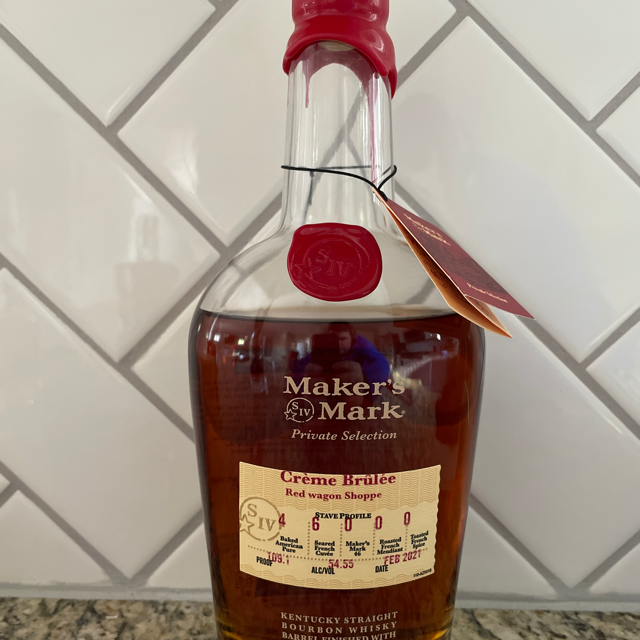 Maker's Mark Private Selection Creme Brûlée Red Wagon Shoppe