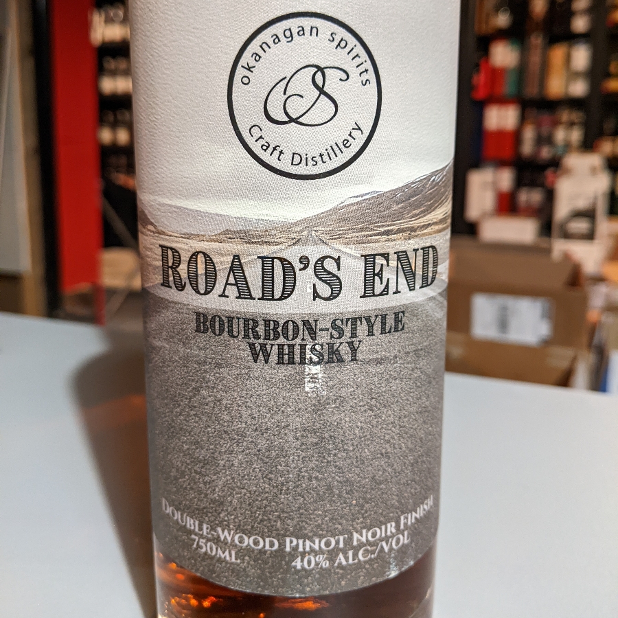 Okanagan Spirits Road's End Bourbon-Style Whisky