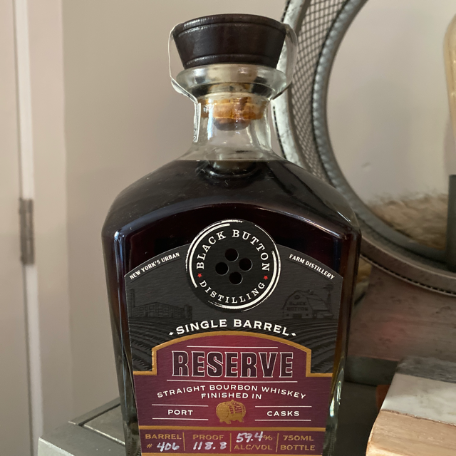 Black Button Single Barrel Reserve