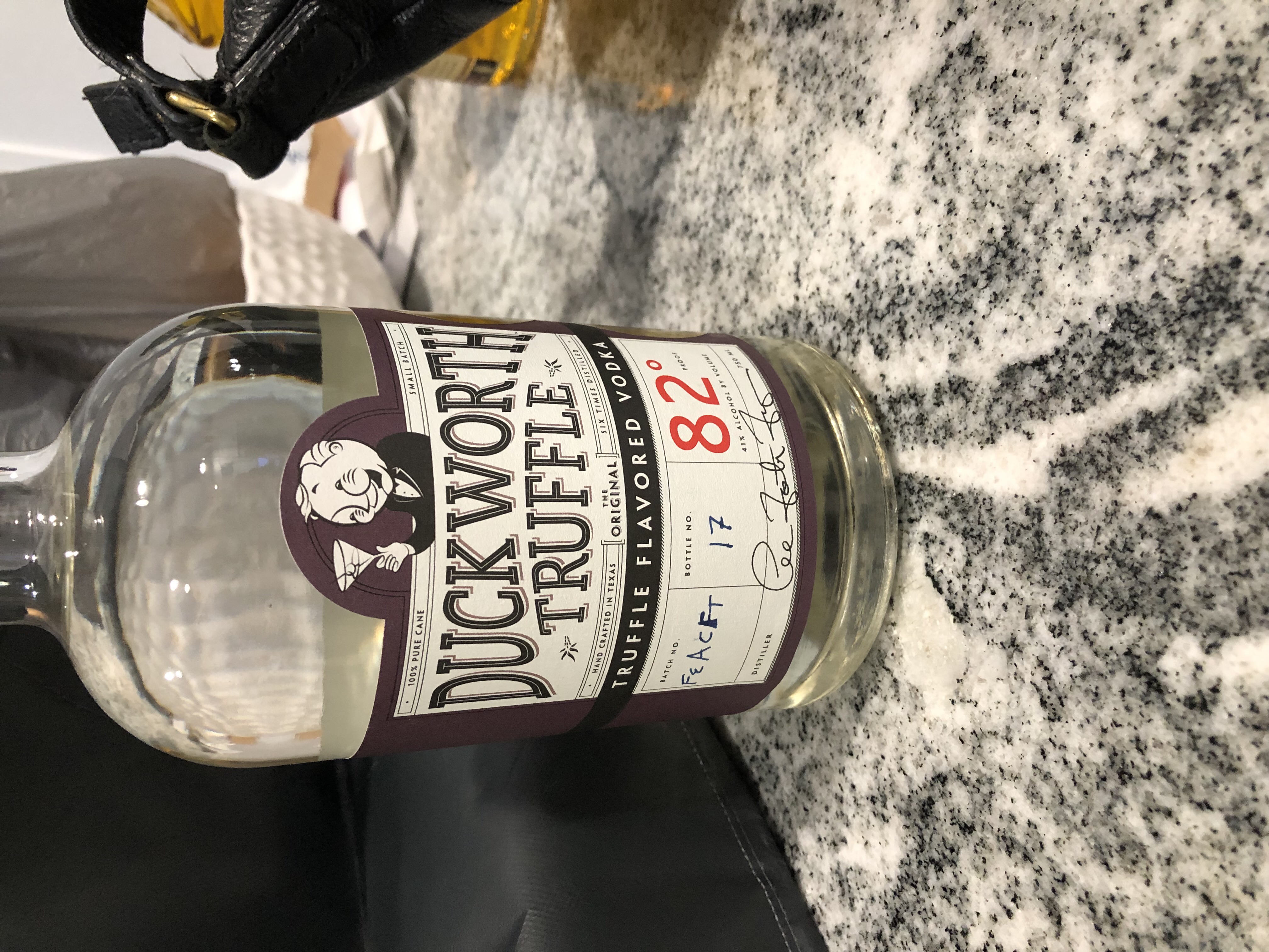 Duckworth Truffle Vodka