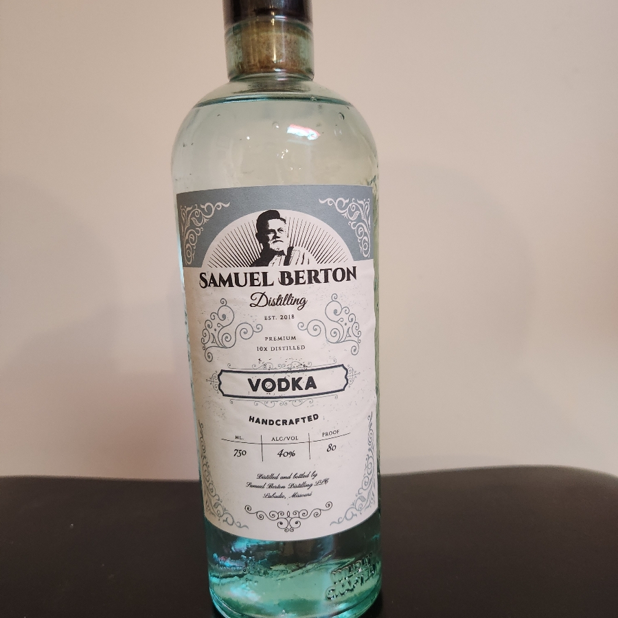 Samuel Berton Distilling Vodka