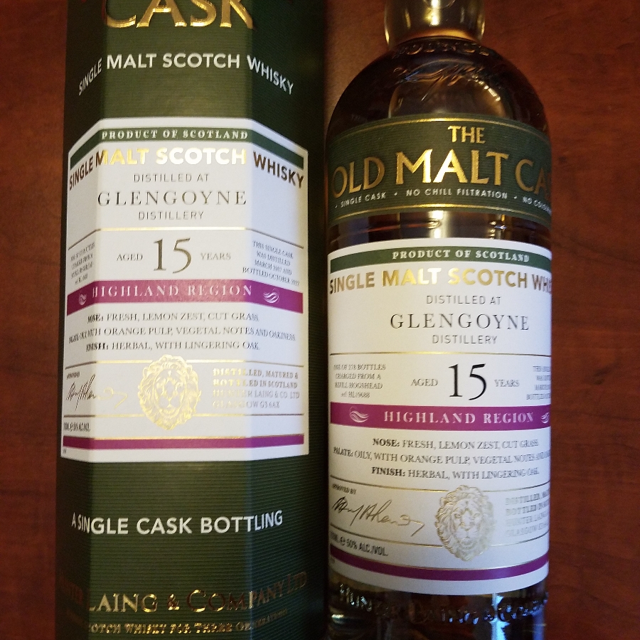 The Old Malt Cask Glengoyne 2007 15 Year