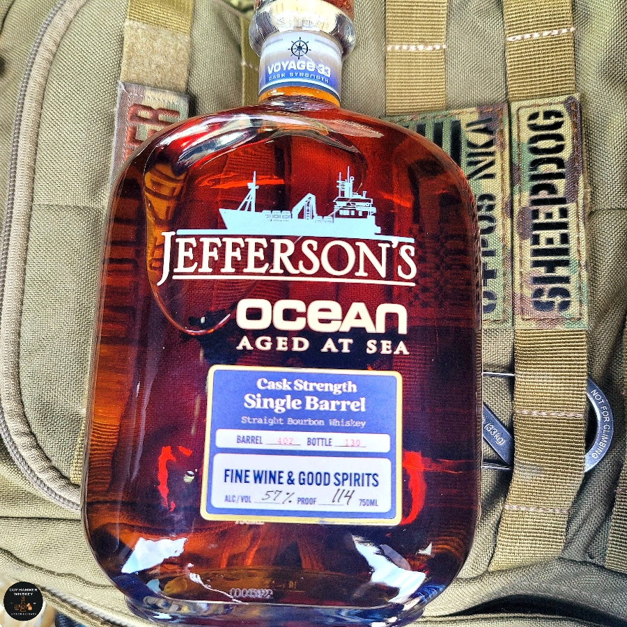Jefferson's Ocean Aged at Sea Voyage 33 Cask Strength (FWGS Pick)