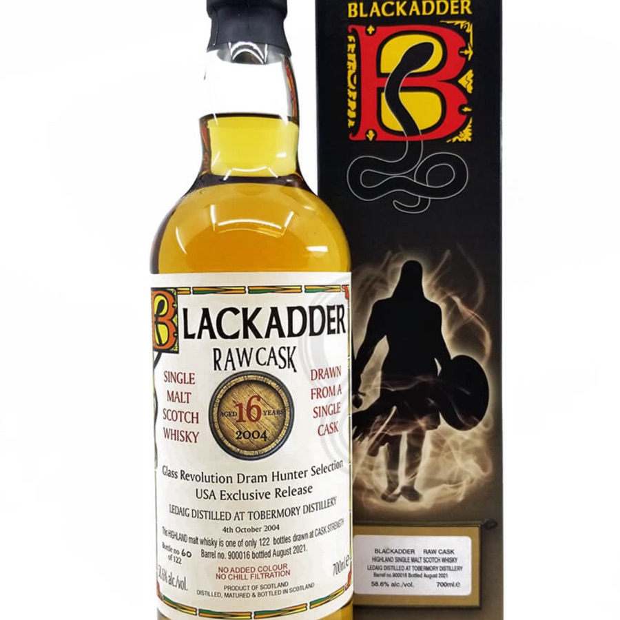 Blackadder Raw Cask Ledaig 2004 16 Years (Dram Hunters)