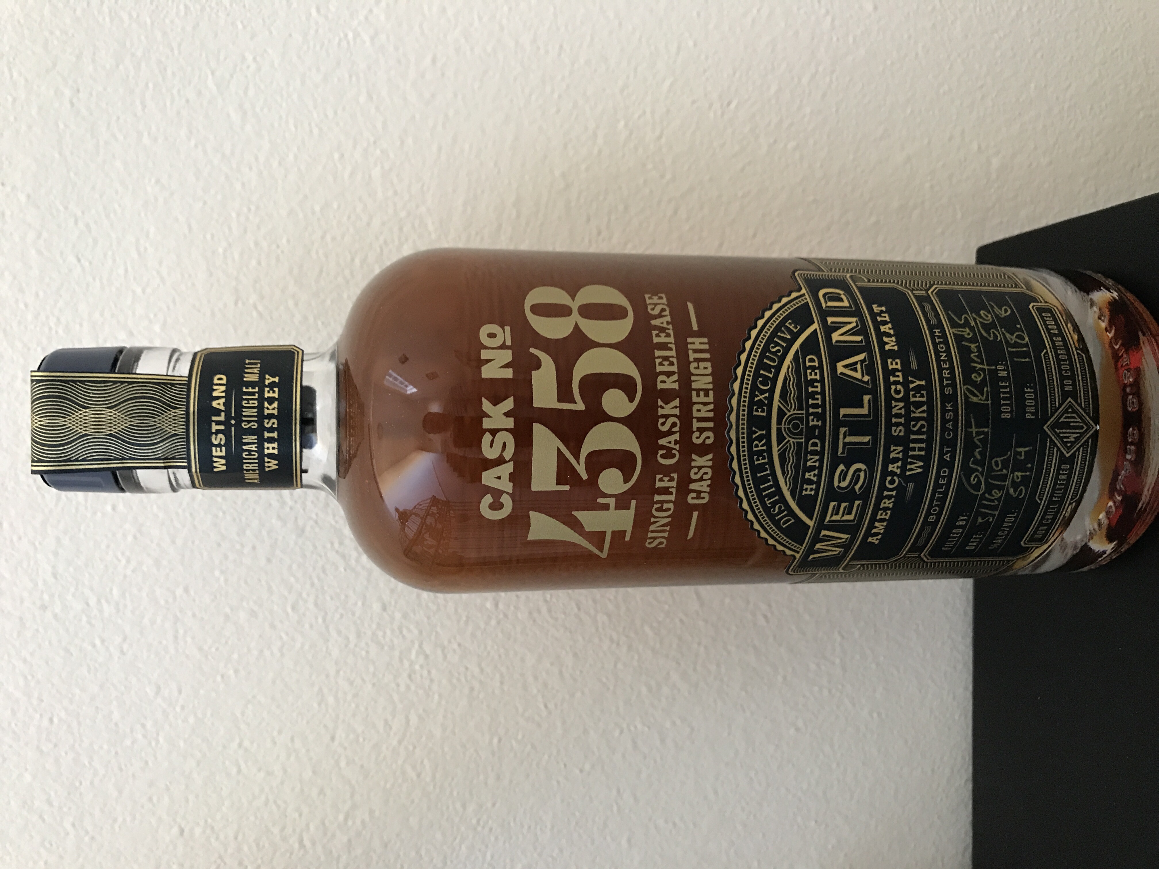 Westland Single Cask Release #4358