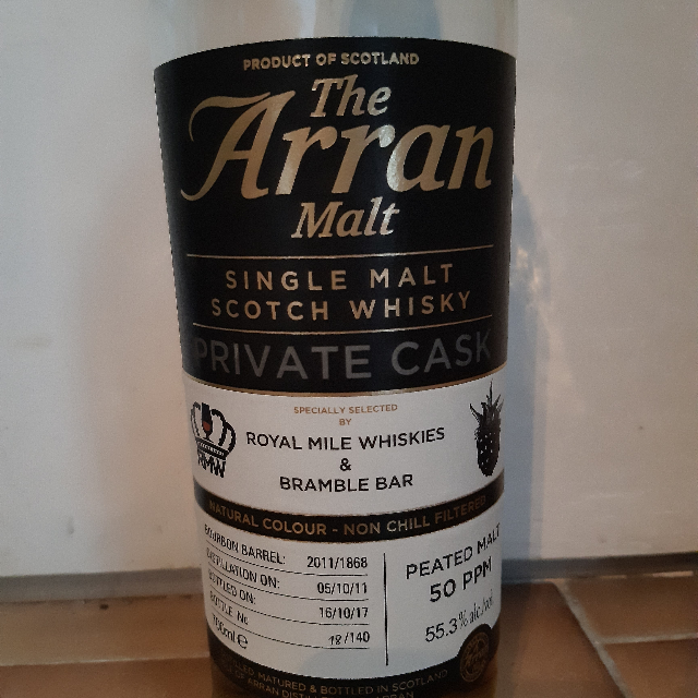 Arran Private Cask
