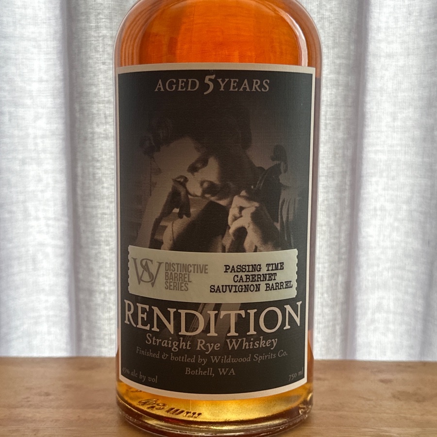 Rendition Straight Rye Whiskey - Passing Time