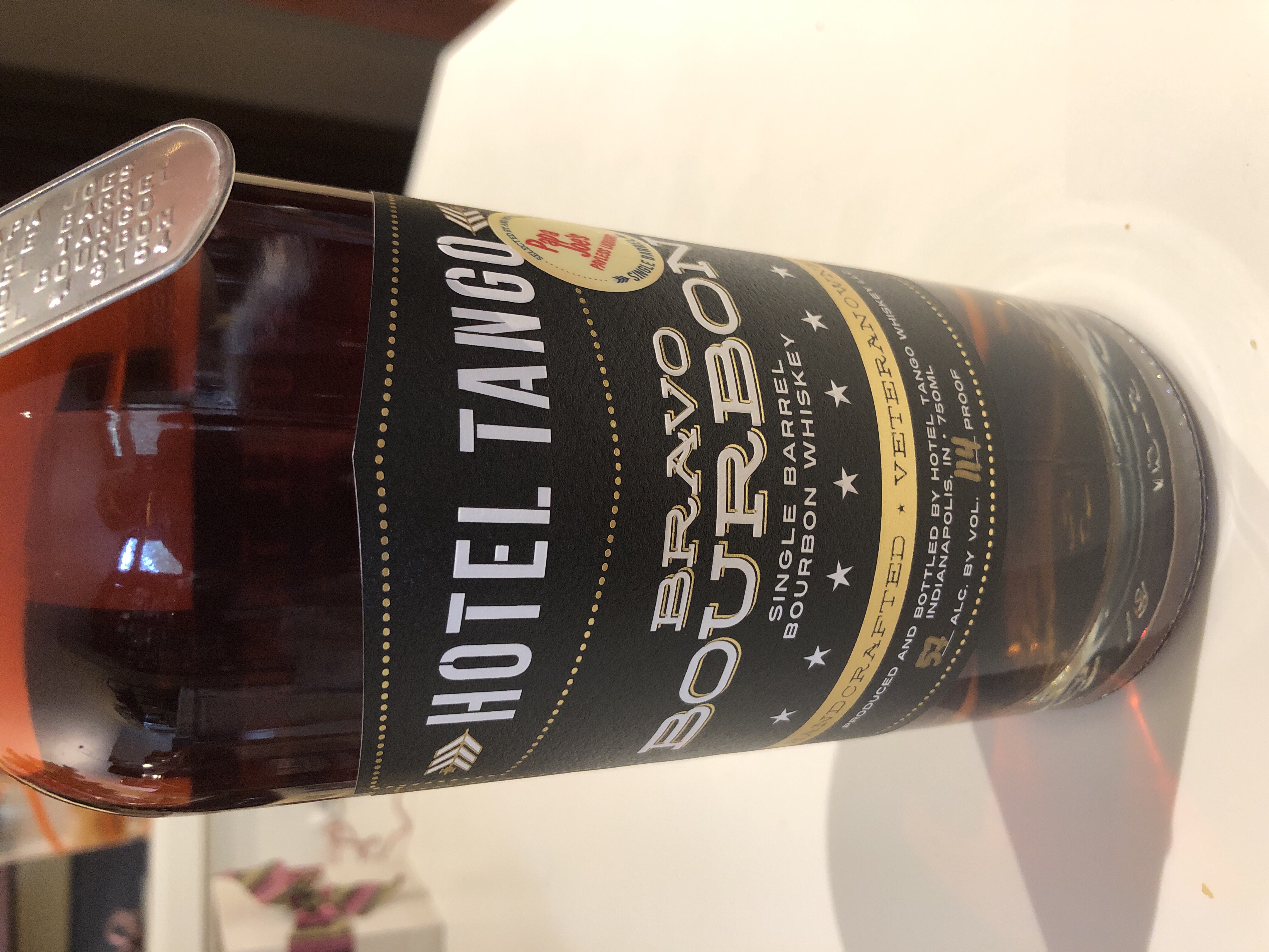 Hotel Tango Bravo Bourbon Single Barrel