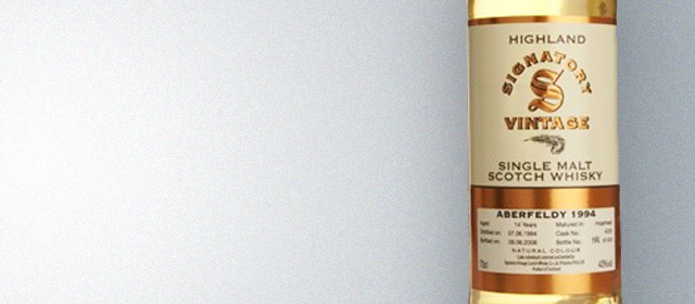 Aberfeldy 1994 14 Year 86 Proof Collection (Signatory)