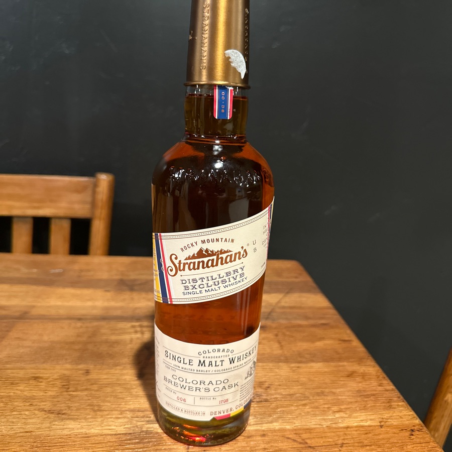 Stranahan's Distillery Exclusive Colorado Brewer's Cask