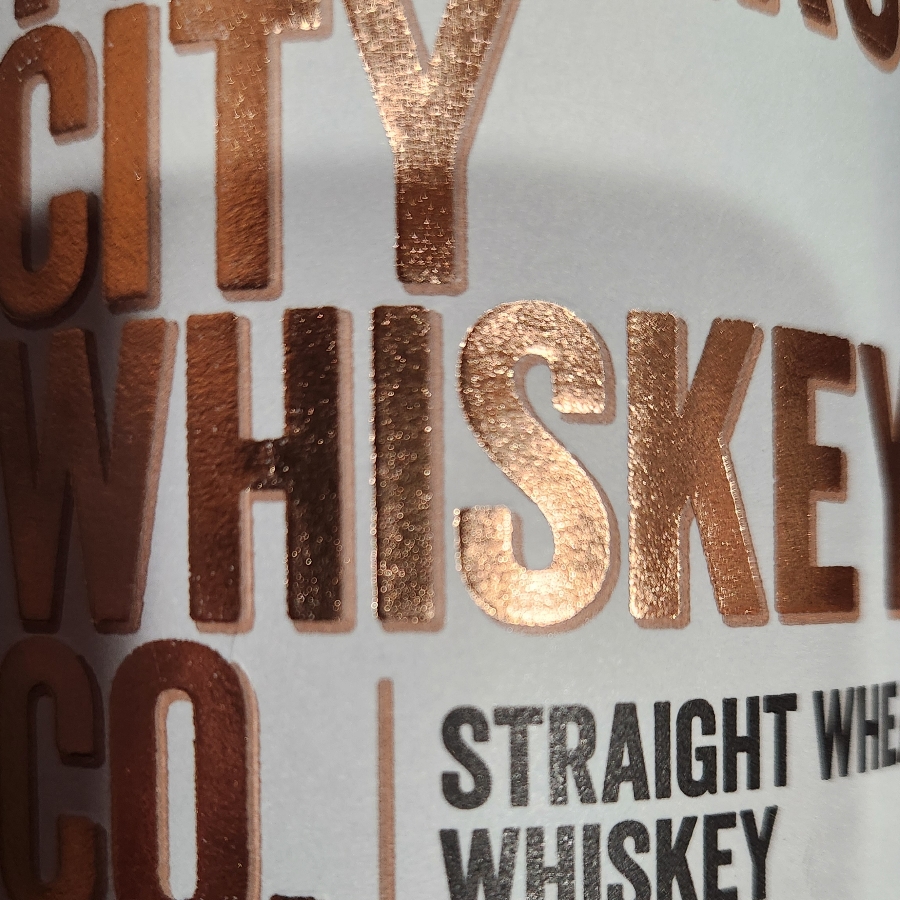 Traverse City barrel proof straight wheat whiskey