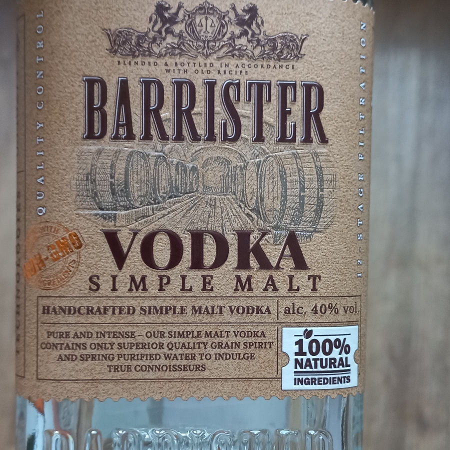 Barrister Vodka