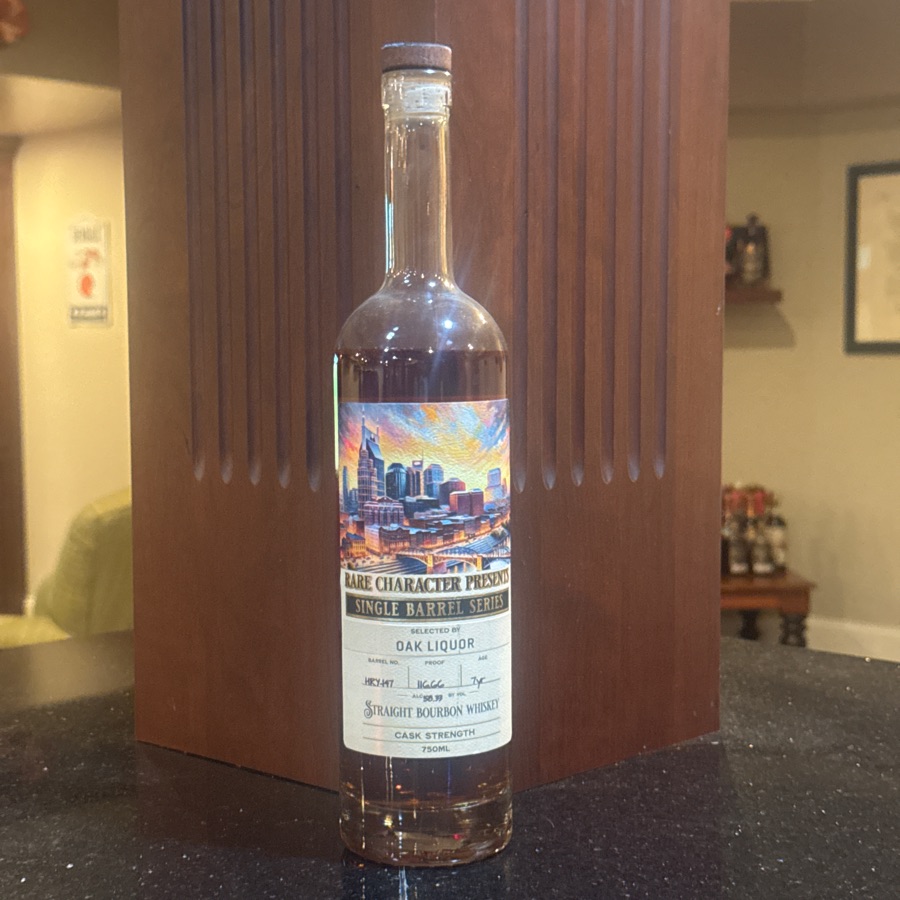 Rare Character Bourbon HRY-147 (Selected by Oak Liquor)