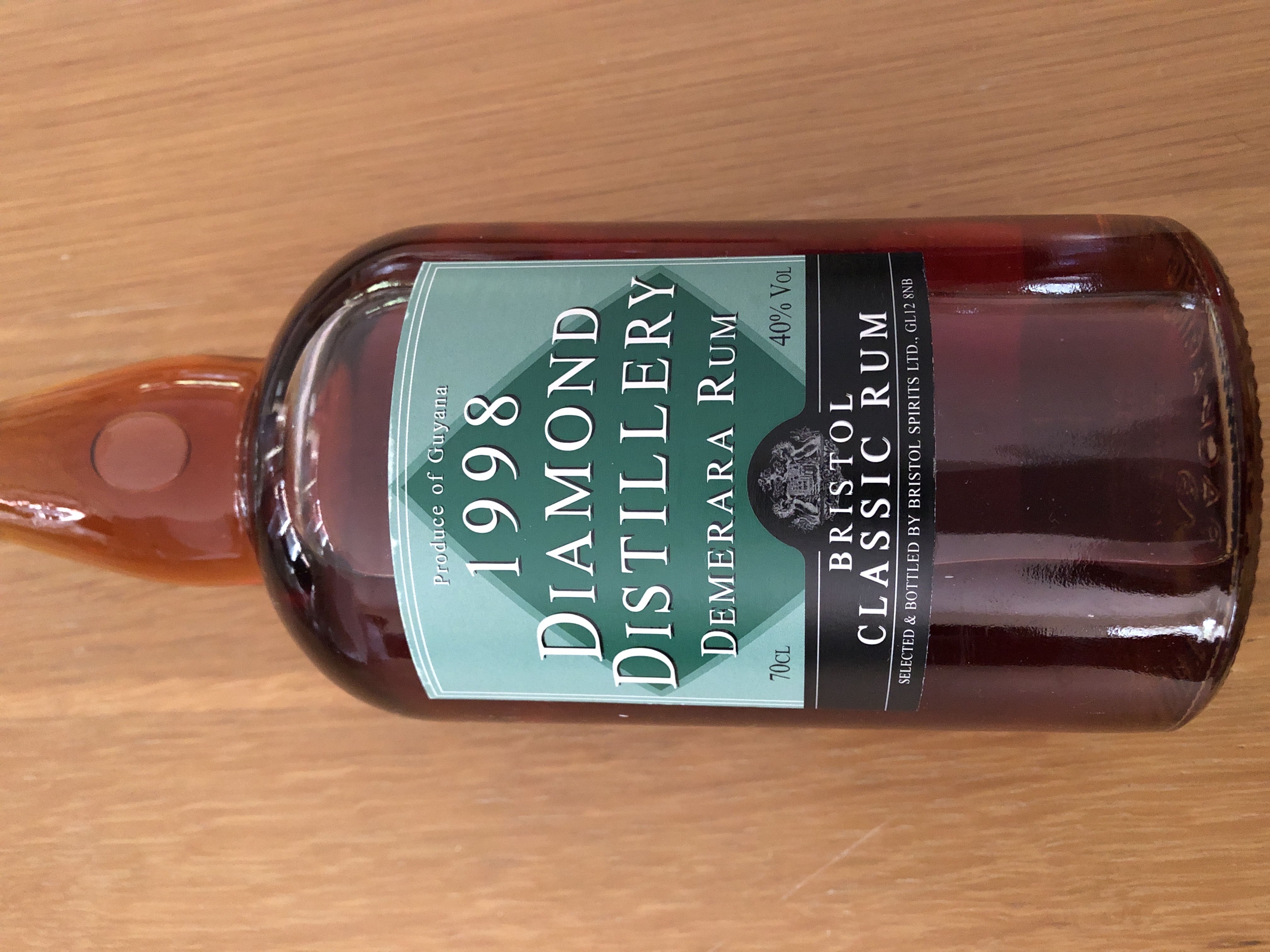 Bristol Classic Demerara Rum 1998