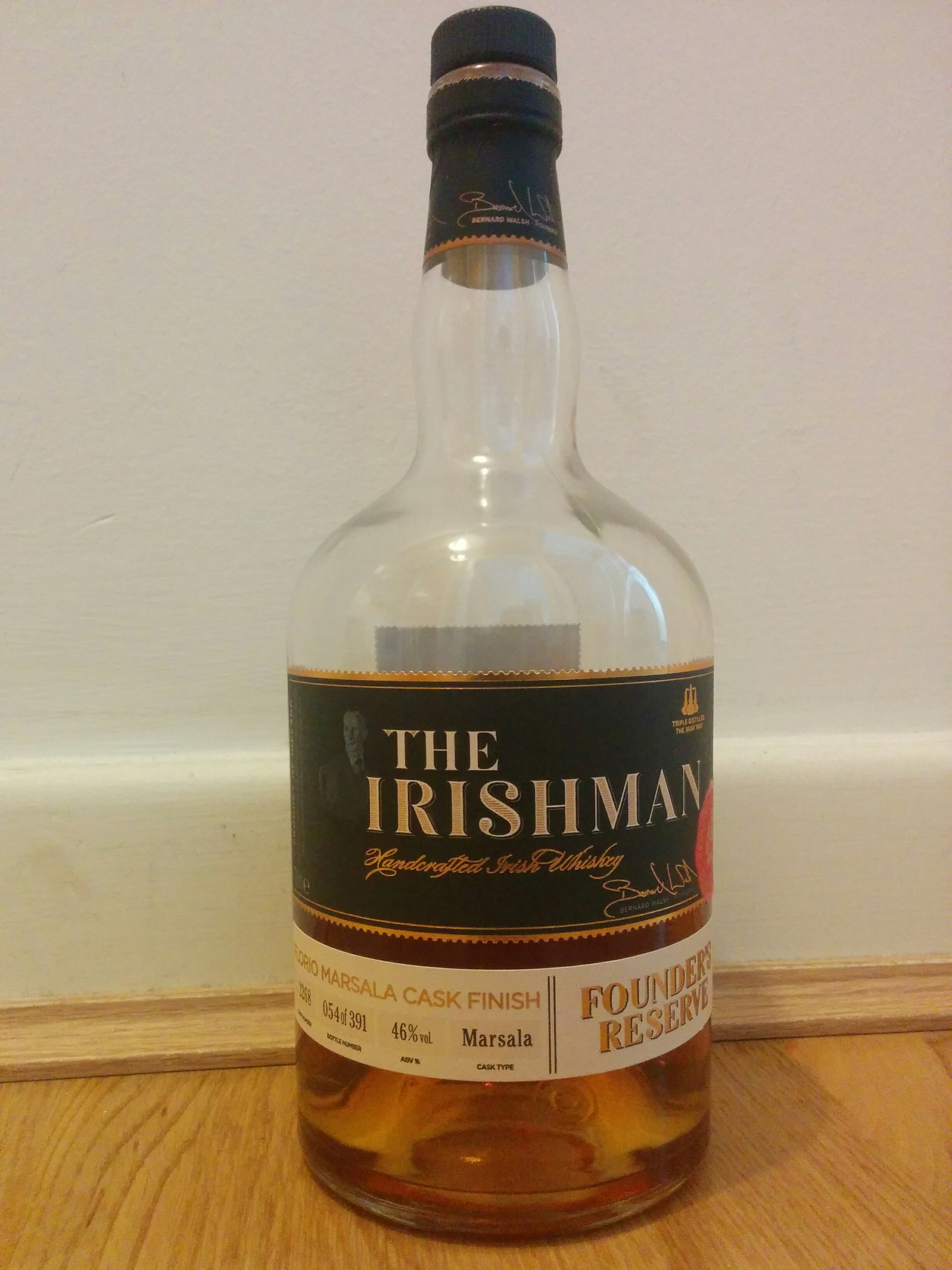 The Irishman Founder's Reserve Marsala Cask Finish
