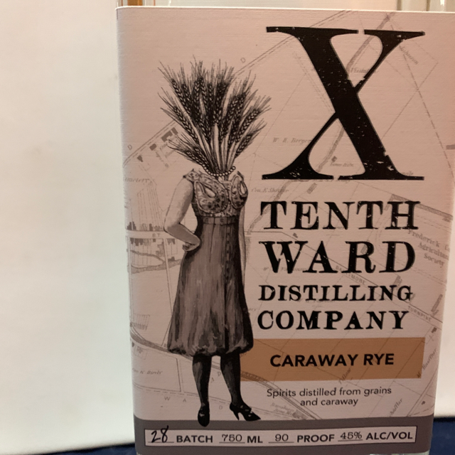 Tenth Ward Caraway Rye