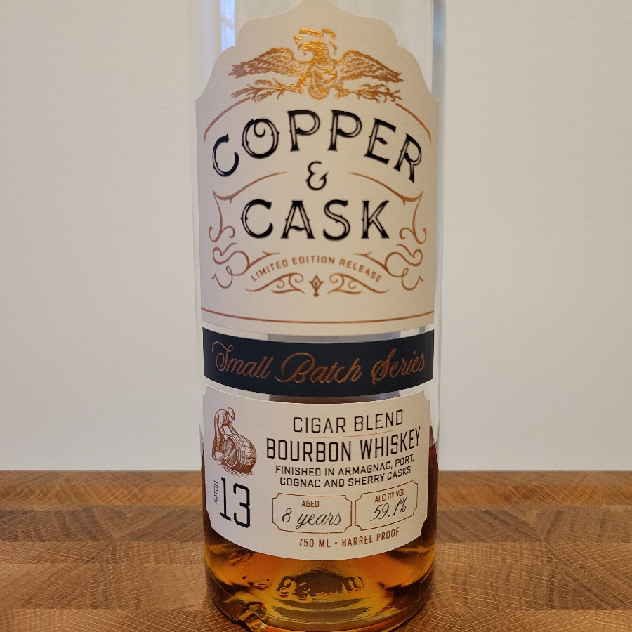 Copper & Cask Small Batch Series No. 013