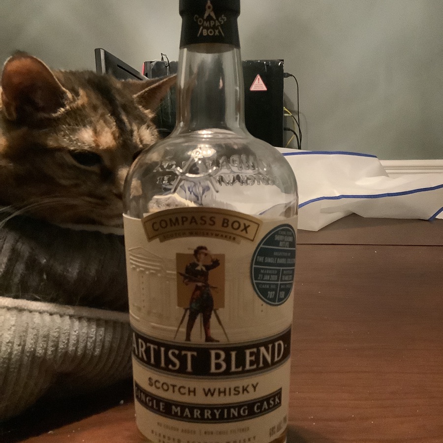 Compass Box Artist Blend Single Marrying Cask No. 707