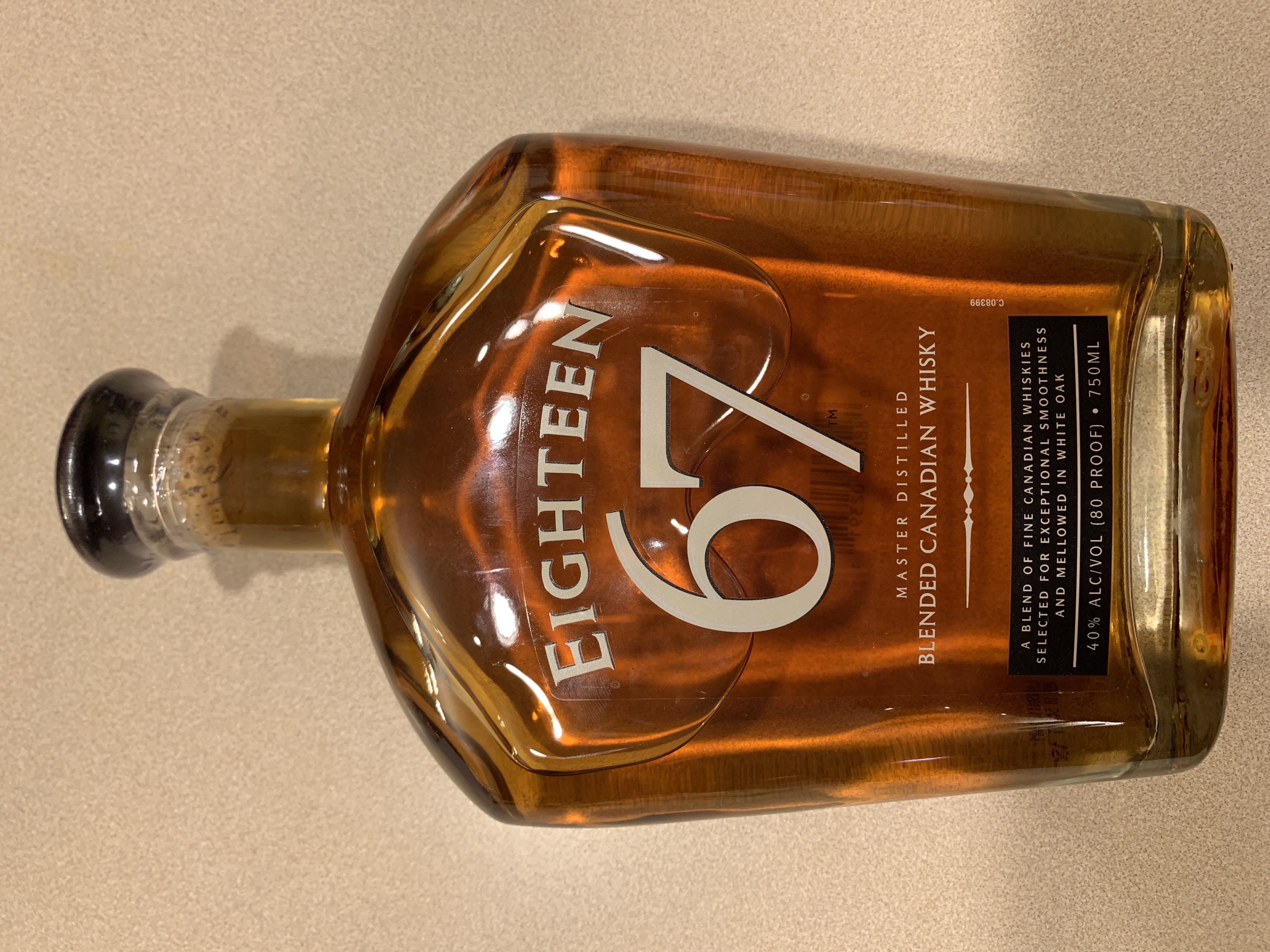 Eighteen 67 Blended Canadian Whisky