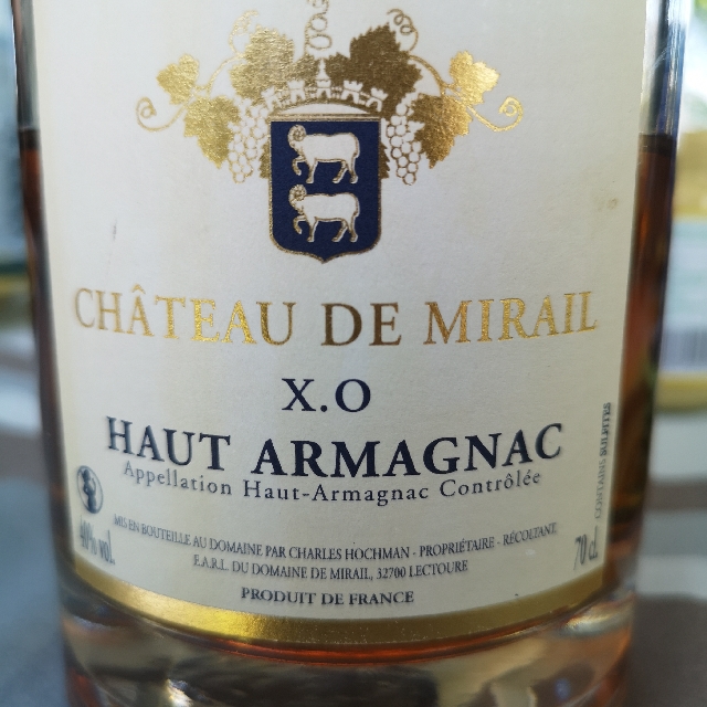 Château de Mirail Haut Armagnac XO